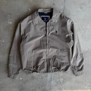 Us polo assn tan bomber